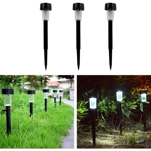 Solar Lawn Light Outdoor Lighting LED Ground Tube Light Small Solar Light
