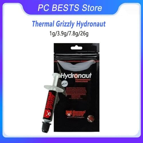 Thermal Grizzly Hydronaut 1g/3.9g/7.8g/26g Thermal Grease 11.8W/m.k Desktop CPU GPU Cooling heat dissipation silicone grease