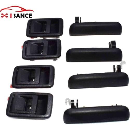 Inside Exterior REAR FRONT Left Right Door Handles 69220-0A010 FOR Toyota Tercel 1995 1996 1997 1998 1.5L 1497CC l4 GAS