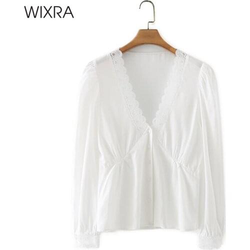 Кружевные блузки Wixra China At AliExpress