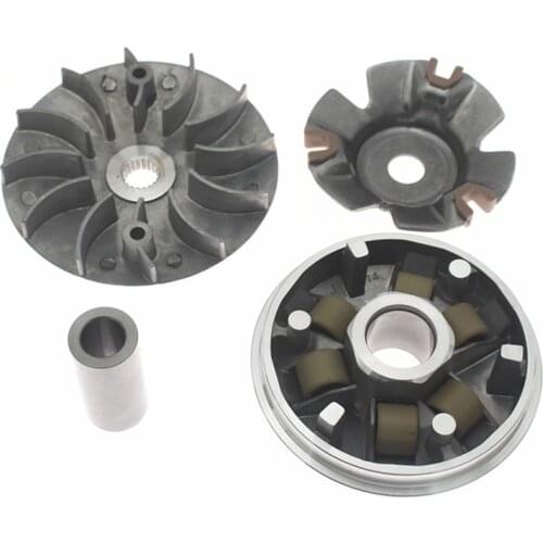 Motorcycle Transmission Parts Primary Drive Clutch Front Variator Face Pulley Set for Kymco Johnway Wangye GY6125 Scooter ATV