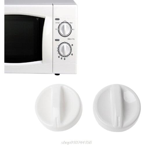 2Pcs Universal Microwave Oven Plastic Spool Rotary Knob Timer Control Switch New N30 20 Dropshipping