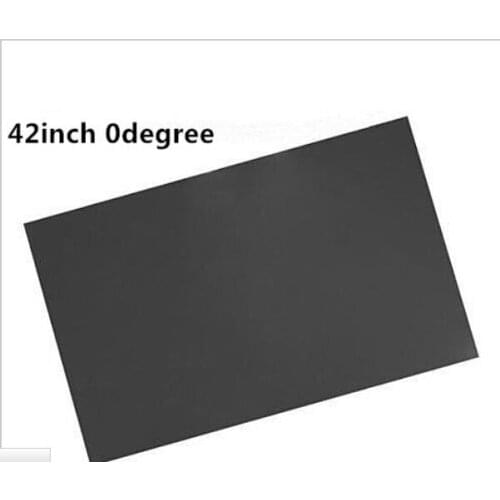 50pcs/lot 42inch 0degree LCD LED polarizer polarizing film for lcd led TV front film