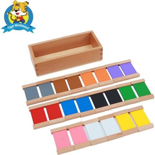Montessori Color Tablets(2nd Box) beechwood toy