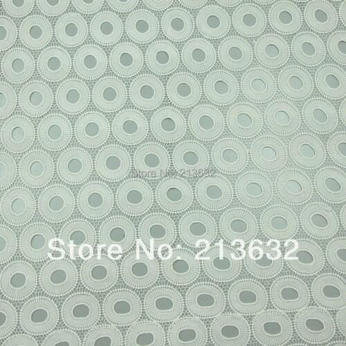 D po19 New high-end water soluble embroidered cloth Computer embroidery lace fabrics factory orders perfume embroidery lace