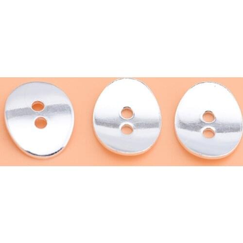 925 sterling silver pig nose double hole fitting Making Handmade Beading for Jewelry Jewelry