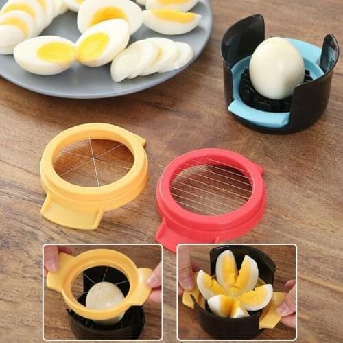 Three-In-One Egg Cutter Kitchen Accessories Gadgets Cooking Tools Home Supplies Multi-Purpose Stainless Steel Egg Knife