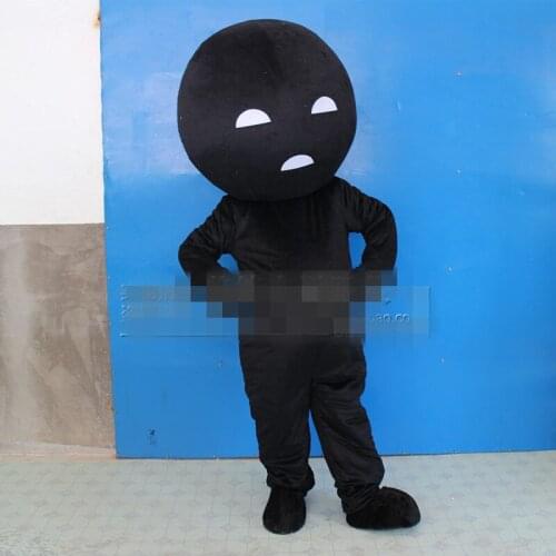 Black People Mascot Costume Suits Cosplay Party Fancy Dress Outfits Advertising Promotion Carnival Halloween Adults Size Parade