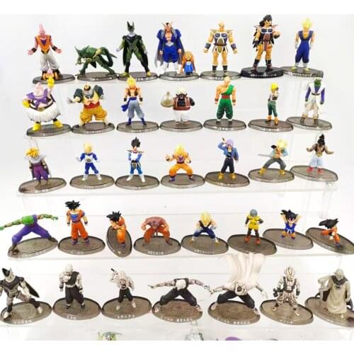 Limited Dragon Ball Super Modeling Soul Cell Silver-haired Vegeta Tao Pai Pai Master Roshi Small Scale Figure Some Minor Flaws