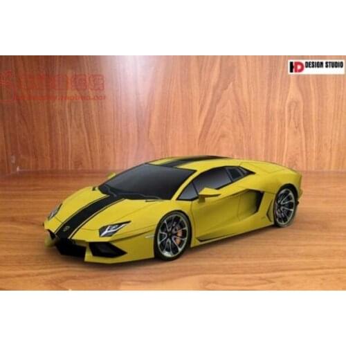 LP700-4 Aventa Multi-runway 3D Paper Model DIY Manual