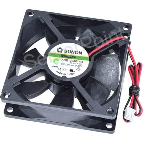 Brand FOR SUNON KDE1208PTV3 DC12V 0.8W 8CM Maglev cooling fan NEW