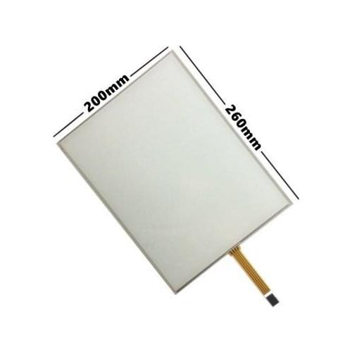 Original 12.1" 4:3 4 wire Resistive Touch Screen Panel 4 pin dupont 2.54 spacing 260mm*200mm Touchscreen USB Controller Kit