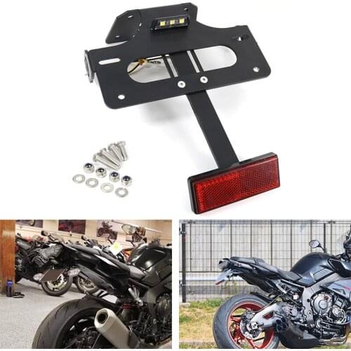 Fit For YAMAHA MT-10 FZ-10 2017 2018 2019 2020 2021 Motorcycle Tail Tidy Fender Eliminator Kit License Plate Holder Bracket