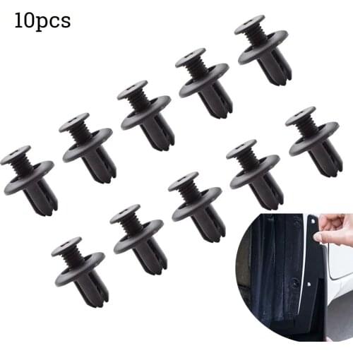 10x Car Auto Fasteners For Hyundai Tucson Elantra Sonata Solaris Santa Fe Accent I30 I20 Bumper Mudguard Fastener Fixing Clips