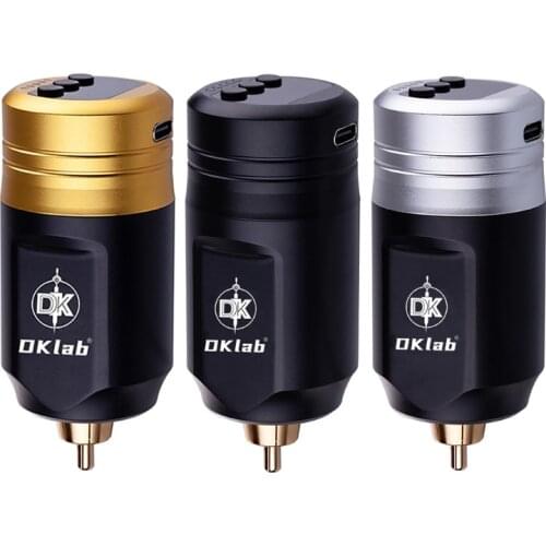 Wireless Tattoo Battery Power Supply RCA Interface for Rotary Tattoo Pen Machine Adapter Fast Charging 27RC