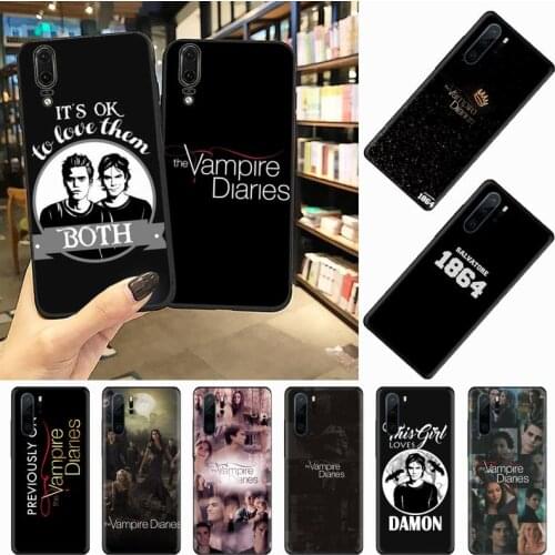 The Vampire Diaries Stefan Damon Salvatore Phone Case For Huawei honor Mate P 9 10 20 30 40 Pro 10i 7 8 a x Lite nova 5t