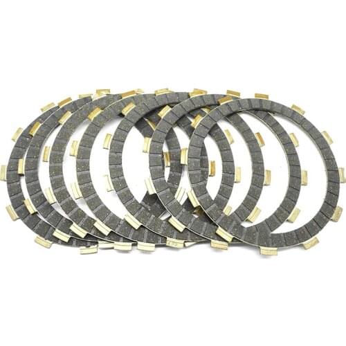 For HONDA Street Interceptor VF700 VF700F 1984 1985 NX650 1988 1989 VF NX 700 650 F 700F Clutch Friction Plate Kit 7 Pieces Disc