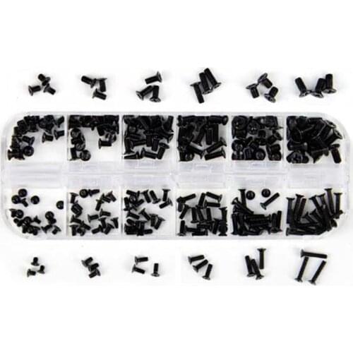 HHO-240 Pcs Notebook Computer M2 M2.5 M3 Screw Suit Micro-Type Digital Electronic Screw Metric System M2 M2.5 M3 Laptop Screw Se