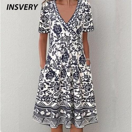 INSVERY Short Summer Dresses