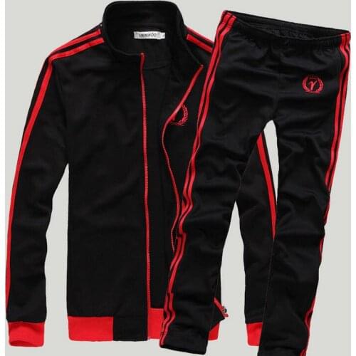 KEENEST Spring New Leisure Suit Baseball Uniform Hoodies Suit Man Palace Men Sport Suit Set Youths Mens Tracksuit
