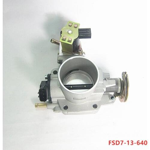 Car engine throttle body assembly with idle speed motor FSD7-13-650 for Mazda 323 family protege 1.8 2.0 engine Premacy CP 626