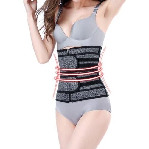 Shapewear Neoprene Waist Cincher Reducing Belts Women Plus Size Waist Trainer Tummy Shapers Corset Slimming Binders and Straps