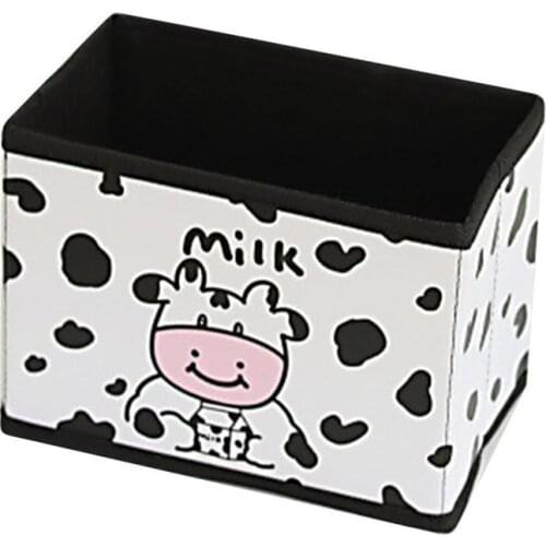 Storage Basket Waterproof Foldable Fabric Wide Application Convenient Storage Bag for Desktop Makeup Bag Cosmetic Storage Box