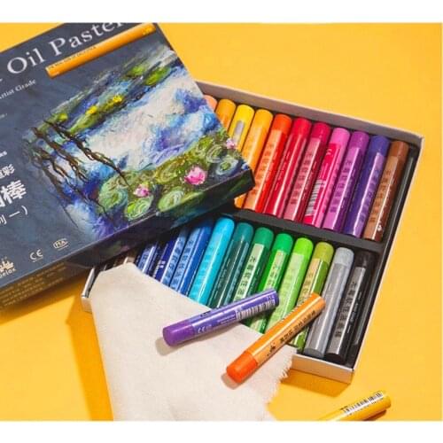 Kuelox Art Soft Oil Pastel/Crayon Macaron/Morandi/Artist profession 24/36 Colors ,Artist Student Graffiti Oil Pastel Painting