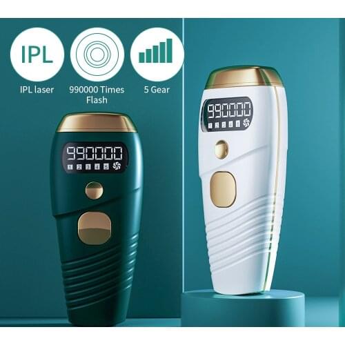990000 Flash IPL Laser Hair Removal Machine Quartz Lamp Photon Permanent Device 5 Levels Auto Facial Body Hair Trimmer Epilator