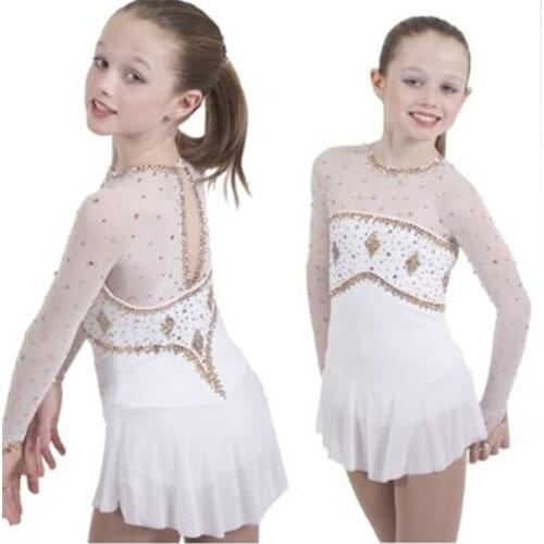 Hot Sales Kids Ice Skating Dress Hot New Brand Skating Dress Competition For Girls DR3196