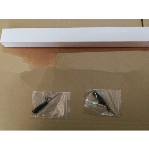 New black red Logo Emblem Badge Car Stick ABS Stickers front grill Lower trim For Audi Quattro A4 A5 A6 A7 RS5 RS6 RS7 RS Q3