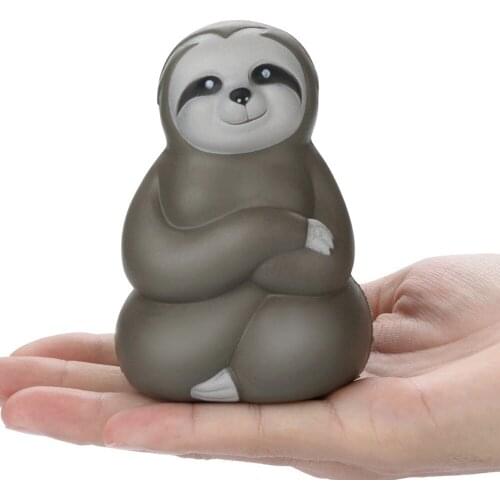 Adorable Decompression Squishies Soft Sloth Slow Rising Toys Fruit Scented Stress Relief Toys Decompression Ifts
