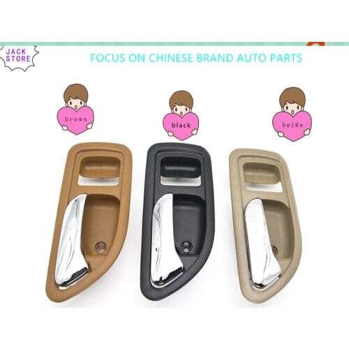 One set left and right two pcs 6105100XK80XA89/6105200XK80XA89 DOOR INSIDE HANDLE ASSY for great wall haval H3 H5 HANDLE