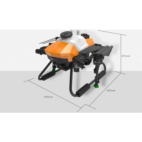 EFT G06 Agricultural Spray Drone Frame DIYFour axis 6L 6KG1170mm Wheelbase Foldable Drone Frame UAV for with Hobbywing X6 Power