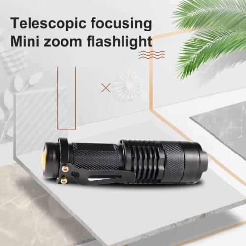 LED UV Flashlight UV Flashlight with Zoom Function Mini UV Black Light Pet Urine Stain Detector Outdoor Tool