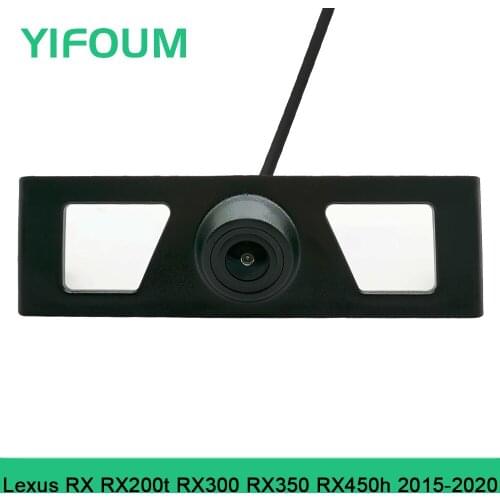 YIFOUM CCD Car Front View Parking Night Vision Positive Waterproof Logo Camera For Lexus RX RX200t RX300 RX350 RX450h 2015-2020