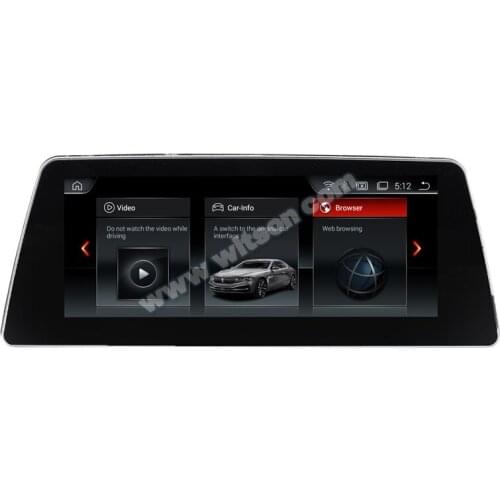 10.25" Android 9.0 Pie OS Car Multimedia GPS for BMW 5 Series G30 2018-2020 with EVO System with Car Play / Android Auto Support