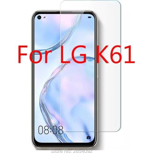 2PCS Screen Protector For LG K61 Hardness Premium Tempered Glass Safety Shield Protective Film Protection