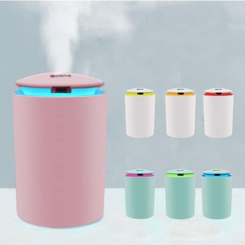 2pcs USB Essential Oil Diffuser Air Humidifiers 260ml Tank for home office bedroom living room study yoga office spa