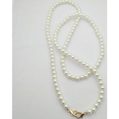 3pcs/lot 120cm Pearl Chain Bag Handbag Strap Accessories Craft Handmade
