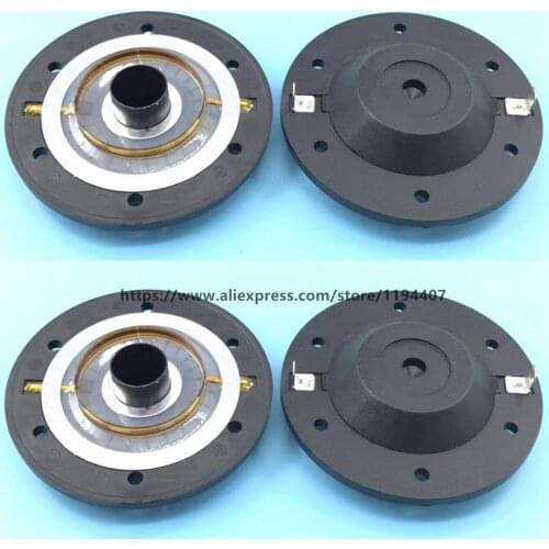 4pcs/lot Aluminum wire Diaphragm For BMS-4550 Driver For Yorkville 7402 HF VC 44.4mm 8 ohms VC 44.4mm