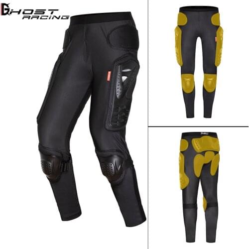 Ghost Racing Motorcycle Pants Elastic Men Jeans Protective Gear Riding Touring Motorbike Trousers Motocross Biker Pants Armor