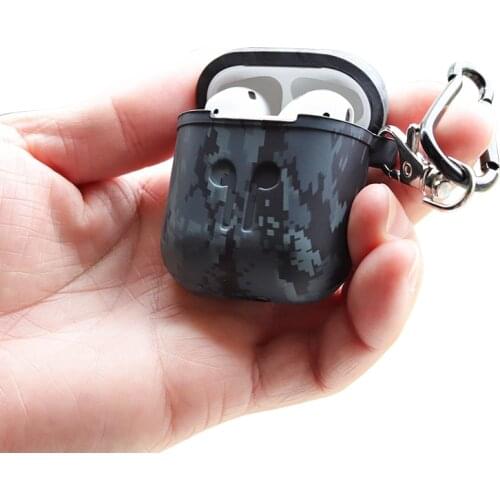 Earphone Case For Airpods 1/2nd Silicone Anti-collision Protective Case Charging box airpods 2 accessories Shockproof skin