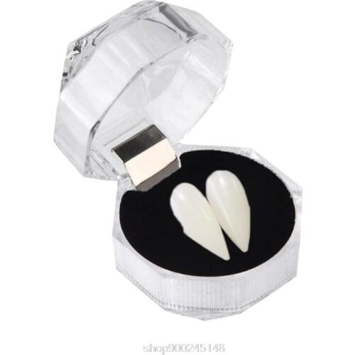 Party Costume Horrific Dress Vampire False Teeth Fangs Dentures Cosplay Photo Props Favors DIY Decorations N05 20 Dropshipping