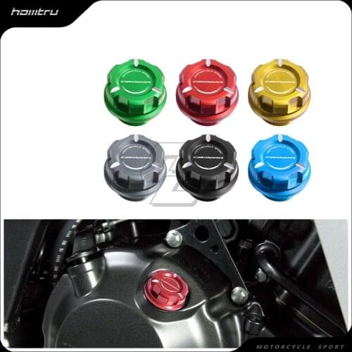 Motorcycle Engine Oil Cap Bolt Screw Filler Cover Case for Honda CB1000R 2008-2021