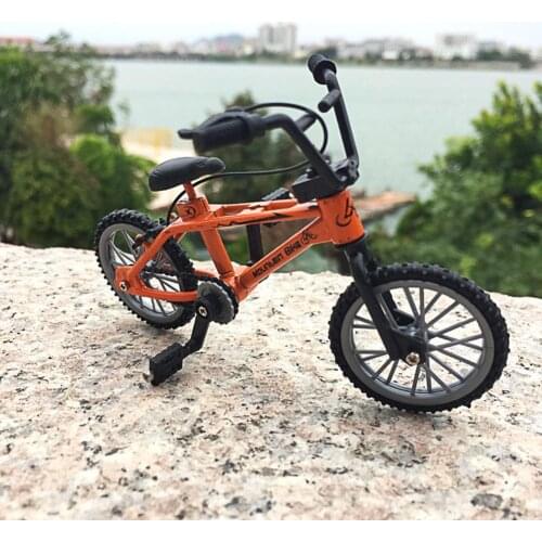 Mini Finger Bike Perfect Miniature Metal Toys Finger Bicycle for Simulation Mini Extreme Sports Boys Gifts