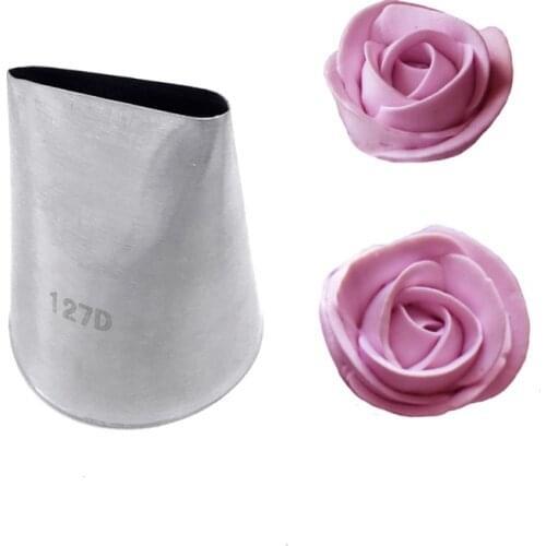 Wholesale 10 pcs/lot Extra Large Rose Petals Icing Piping Nozzles Cake Decorating Pastry Tip Sets Fondant Cake Tools