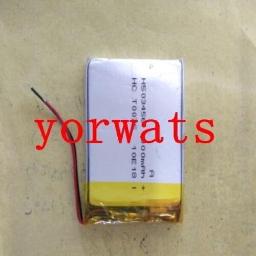 New Hot A Rechargeable Li-ion Cell 3.7V lithium polymer battery 503456 053456 1000mah direct sale