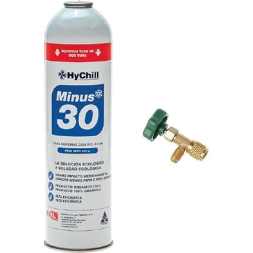Organic refrigerant Gas MINUS 30 R12-R134A + service key