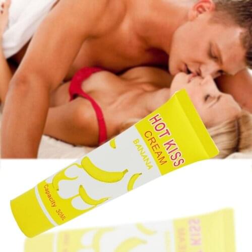 30ml Banana Flavored Personal Lubricant Gel Lube Edible Sex Enhancement Massage Oil Safety Lubrication Sex Oil Grease for Anus B